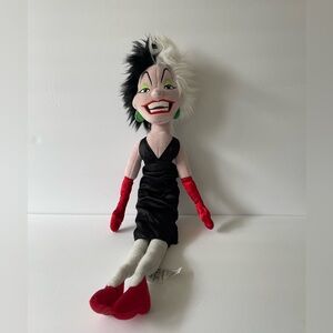 DISNEY 101 Dalmatians Cruella De Vil plush soft toy doll (21 inches)